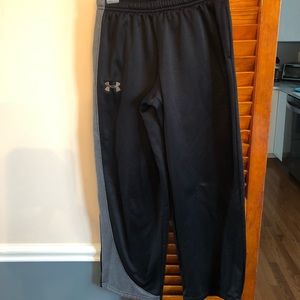 UNDER ARMOUR Boys Sweatpants, Med 10-12